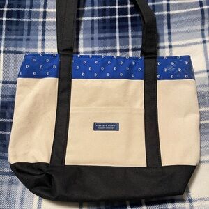 Vineyard Vines Duke University Logo Tote